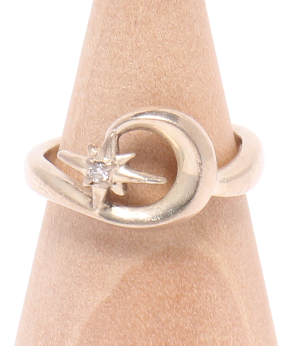 STAR JEWELRY ピンキーリング 指輪SV925 ダイヤ 0.01ct レディース SIZE 1号 スタージュエリー