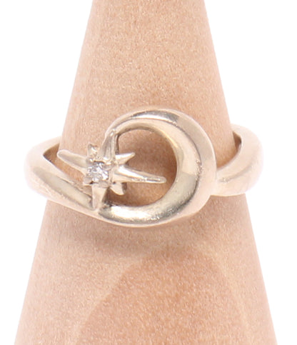 STAR JEWELRY ピンキーリング 指輪SV925 ダイヤ 0.01ct レディース SIZE 1号 スタージュエリー