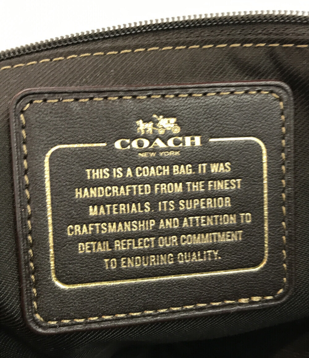 コーチ  2way ハンドバッグ ショルダーバッグ 肩掛け 斜め掛け  シグネチャー   37584 レディース   COACH