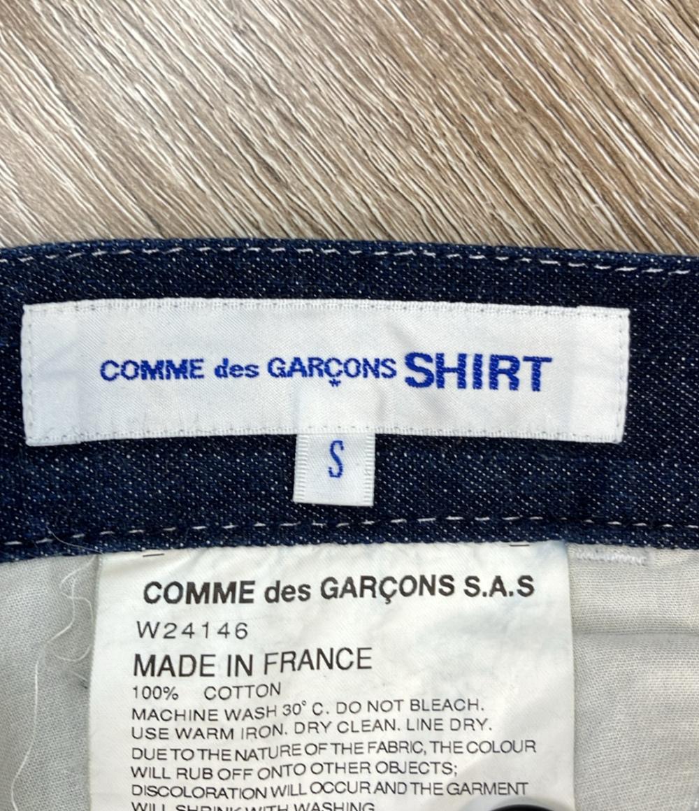 COMME des GARCONS SHIRT デニムパンツ クロップドテーパード 16AW