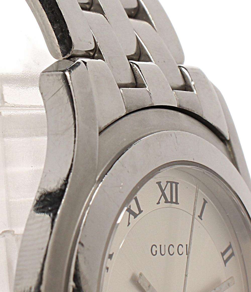 GUCCI 腕時計 クオーツ シルバー 5500M メンズ グッチ – Rehello by