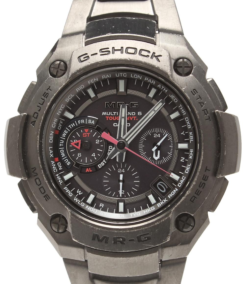 CASIO 腕時計 MR-G G-SHOCK ソーラー ブラック MRG-8100B メンズ カシオ