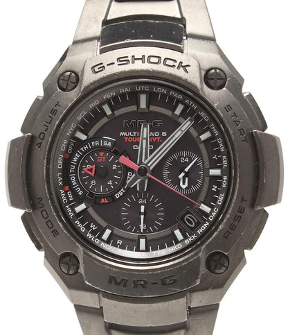 CASIO 腕時計 MR-G G-SHOCK ソーラー ブラック MRG-8100B メンズ カシオ
