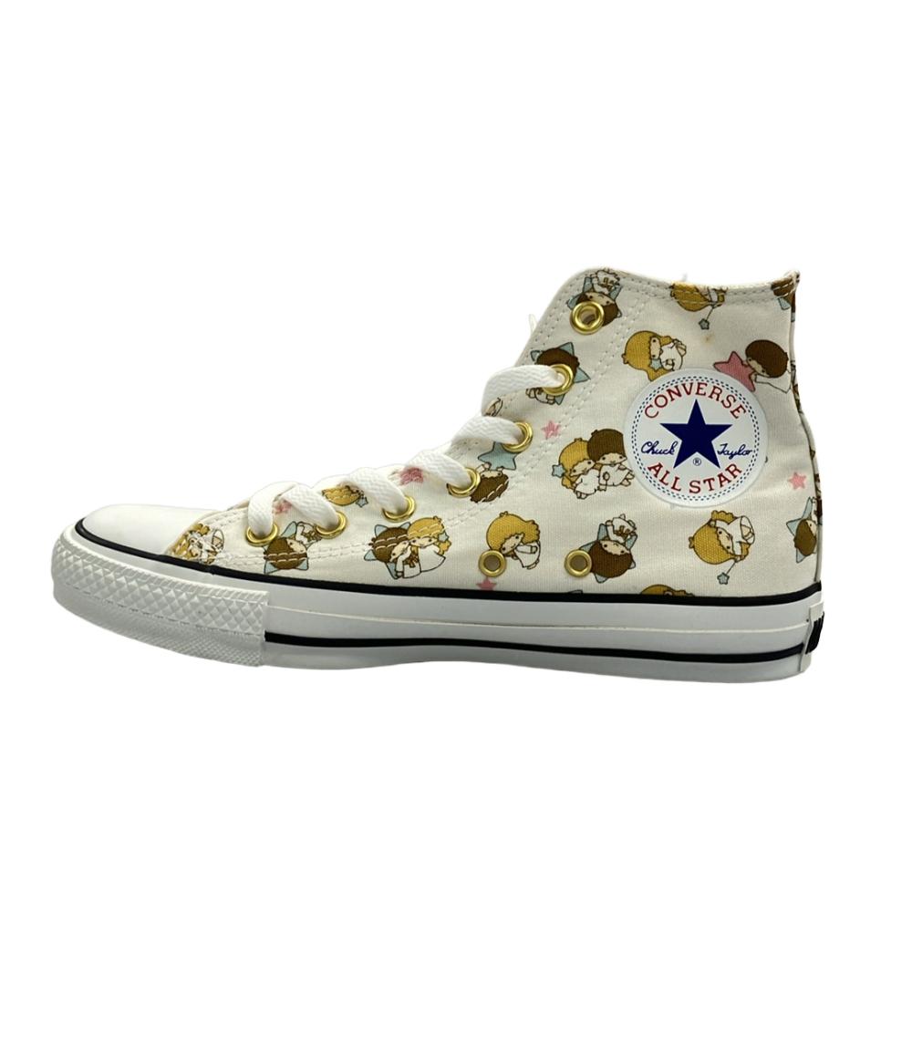 コンバース ハイカットスニーカー × キキ＆ララ リトル ツイン スター ALL STAR 5CJ665 レディース SIZE 24.5 (L) CONVERSE