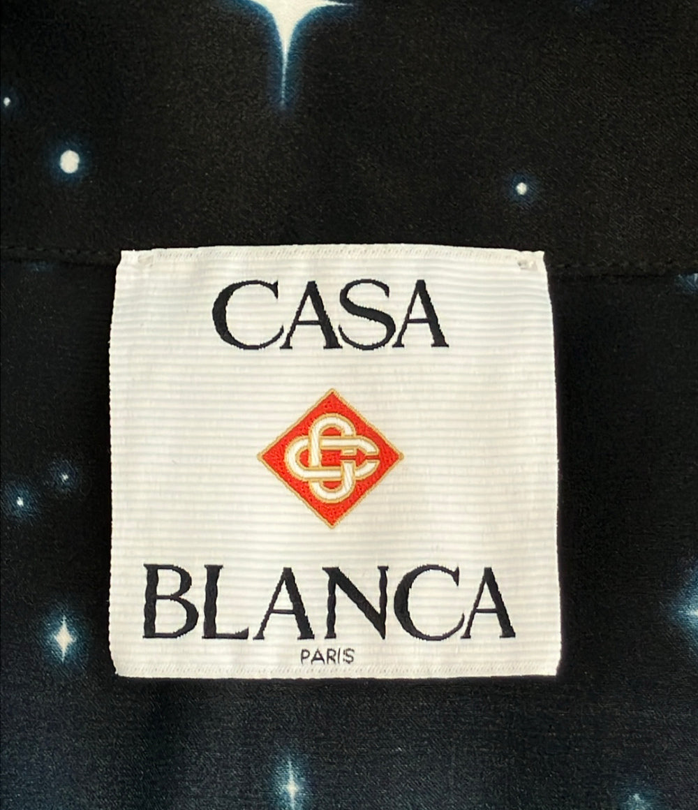 Casablanca 半袖 ラ・プレモニション シルクシャツ メンズ SIZE M カサブランカ