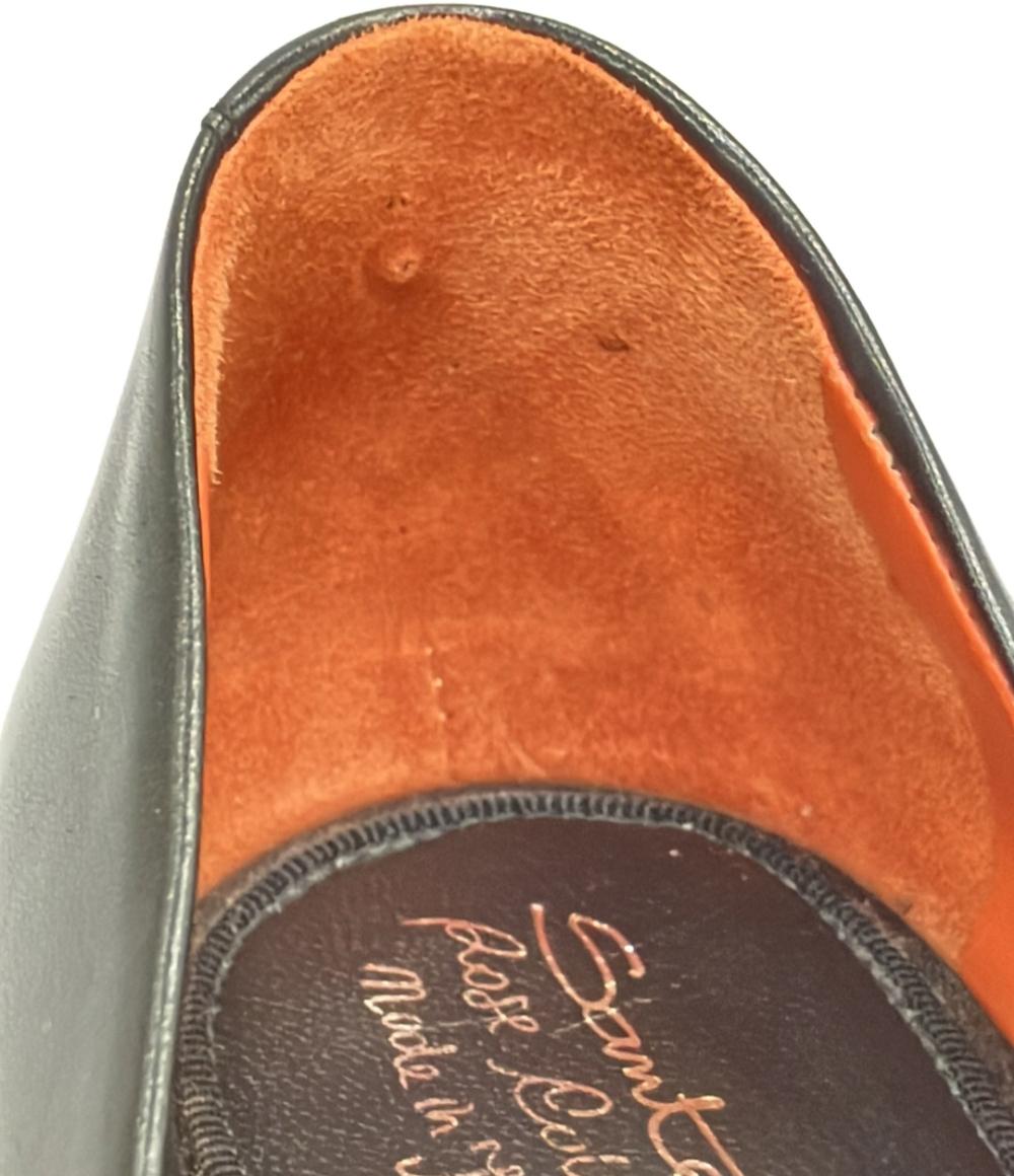 サントーニ チャンキーヒールパンプス 56731 レディース SIZE 371/2 (L) Santoni