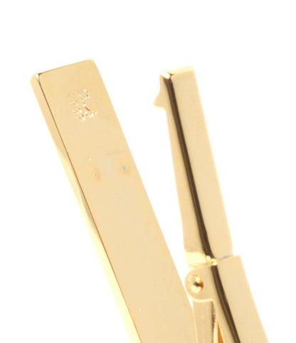 美品 光助 タイバー タイピン 肥後 花柄 メンズ