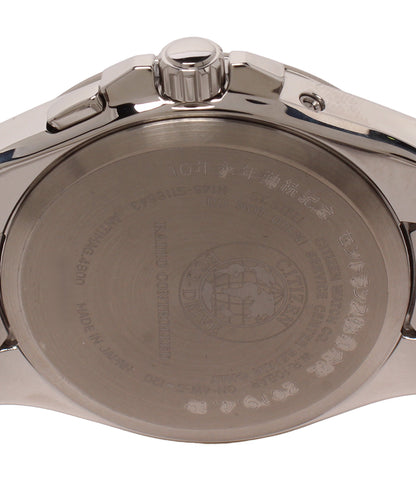 美品 CITIZEN 腕時計 電波ソーラー エコドライブ ソーラー ブラック H145-S116643 メンズ シチズン
