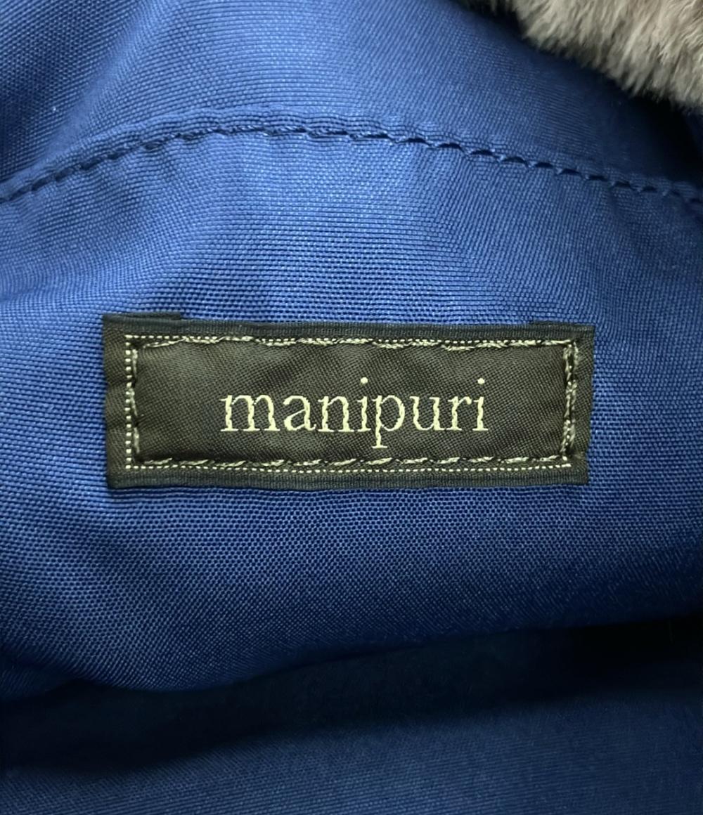 美品 manipuri ショルダーバッグ 巾着バッグ 肩掛け レディース マニプリ