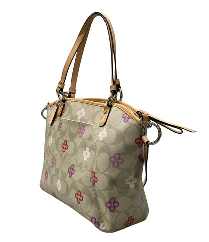 COACH トートバッグ ショルダーバッグ 2WAY 斜め掛け シグネチャー F22224 レディース コーチ