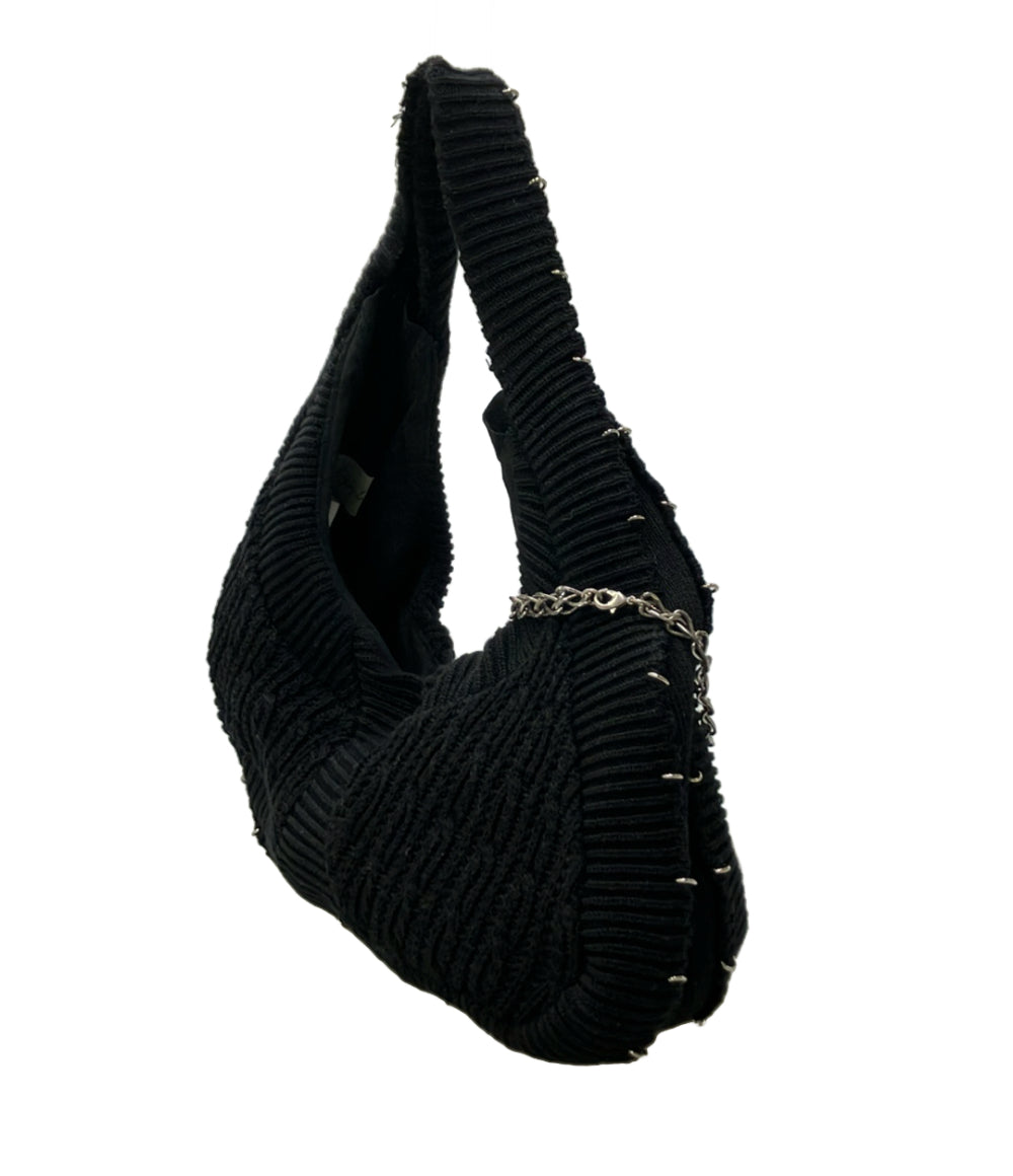 美品 Yohji Yamamoto ショルダーバッグ ニットバッグ 肩掛け レディース ヨウジヤマモト