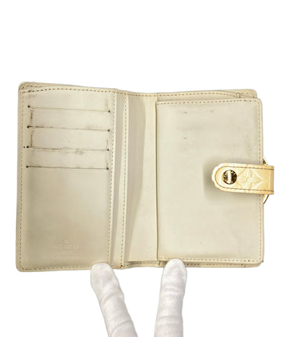 LOUIS VUITTON 二つ折り財布 ポルトフォイユ ヴィエノワ ヴェルニ M91363 レディース ルイ・ヴィトン