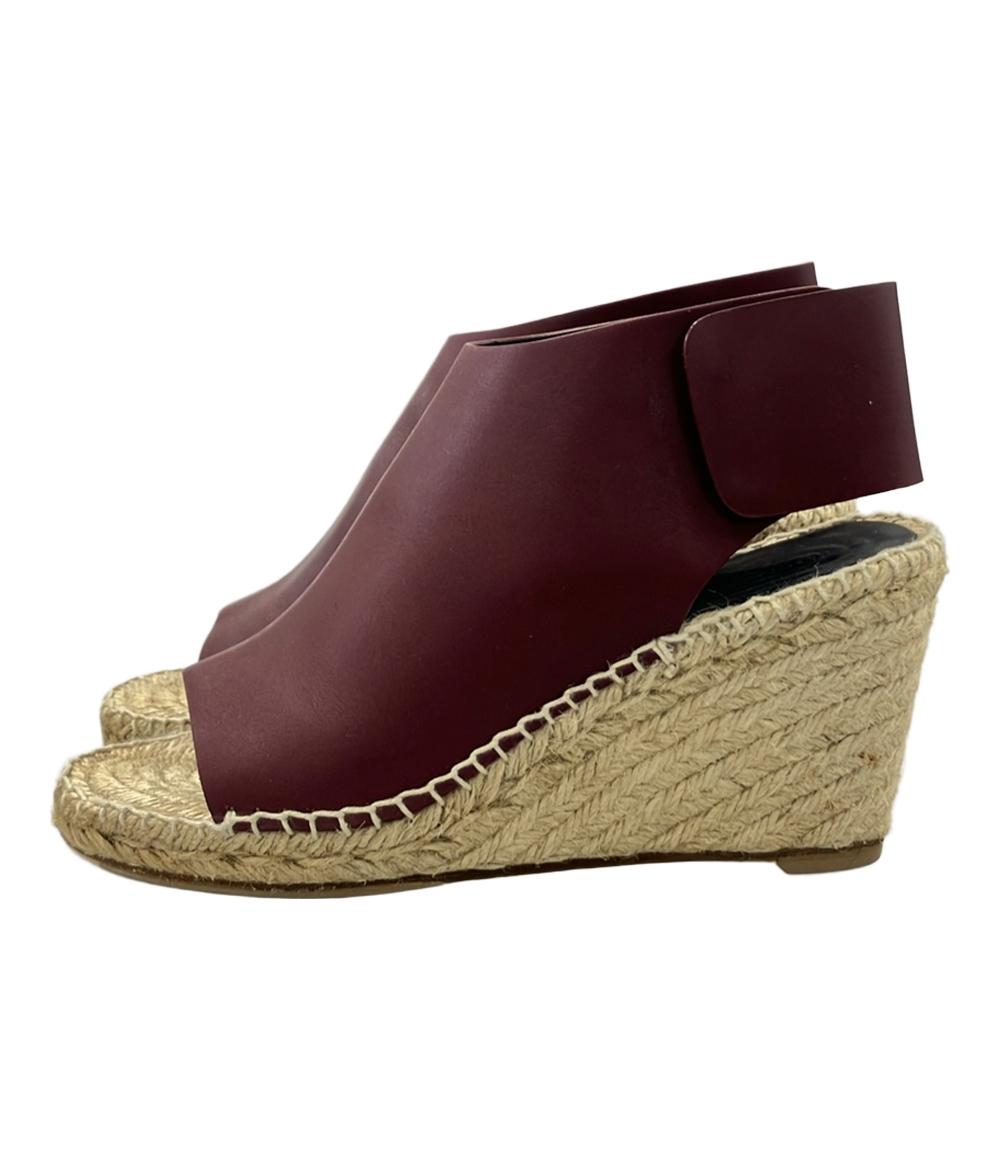 セリーヌ オープントゥウェッジソールサンダル レディース SIZE 36 (M) CELINE