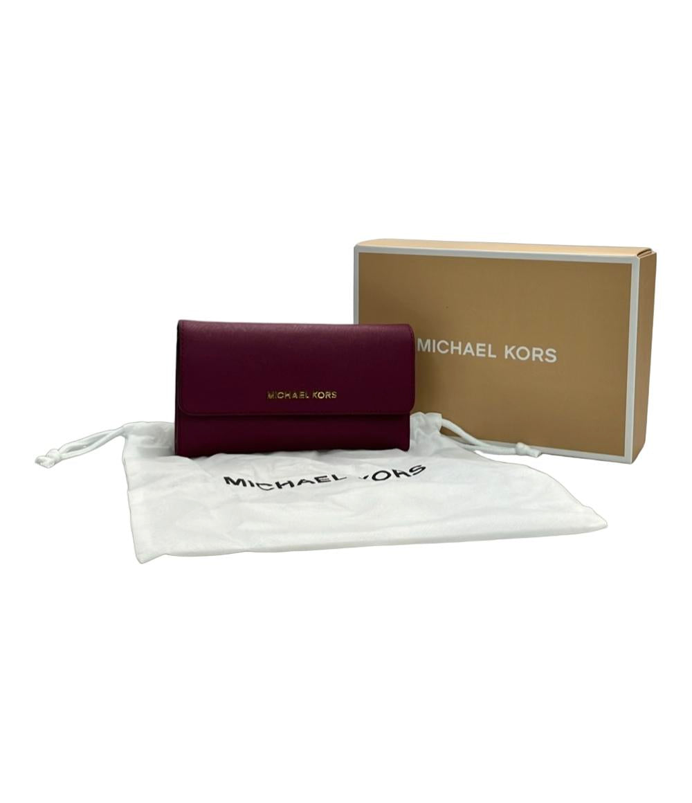 マイケルコース 三つ折り長財布 レディース MICHAEL KORS