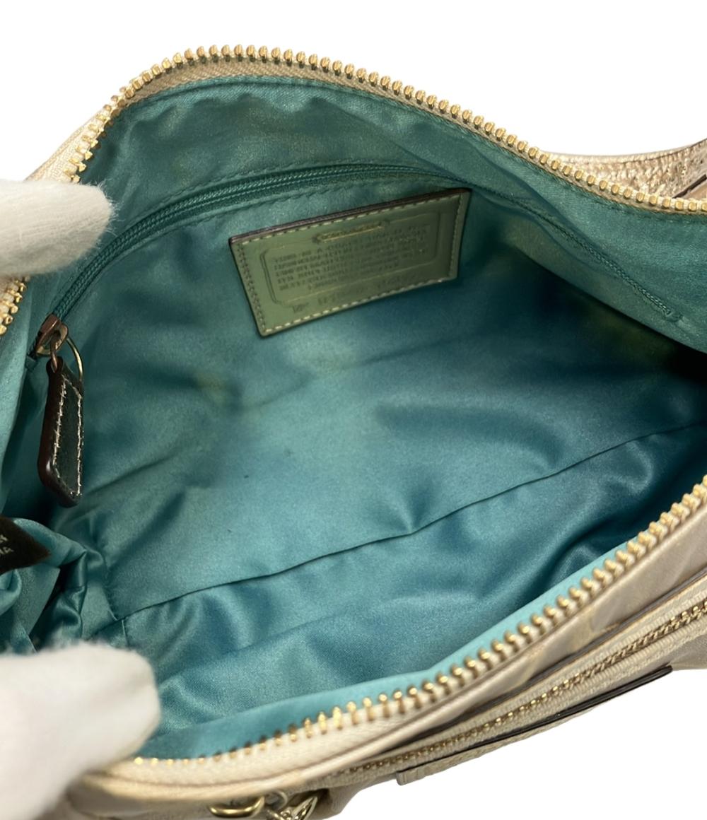 COACH 2WAY ハンドバッグ ショルダーバッグ 斜め掛け ラージシグネチャー ポピー 15317 レディース コーチ