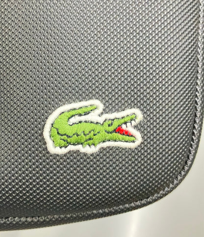 LACOSTE ショルダーバッグ 斜め掛け PVC メンズ ラコステ