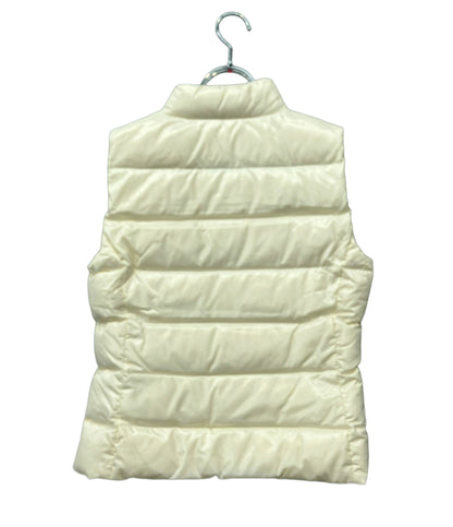 MONCLER ダウンベスト ジップアップ ロゴワッペン Ghany レディース キッズ SIZE 14Y (S) モンクレール