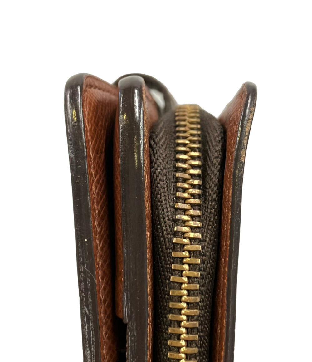 LOUIS VUITTON 二つ折り財布 コンパクト ジップ モノグラム M61667 レディース メンズ ルイ・ヴィトン