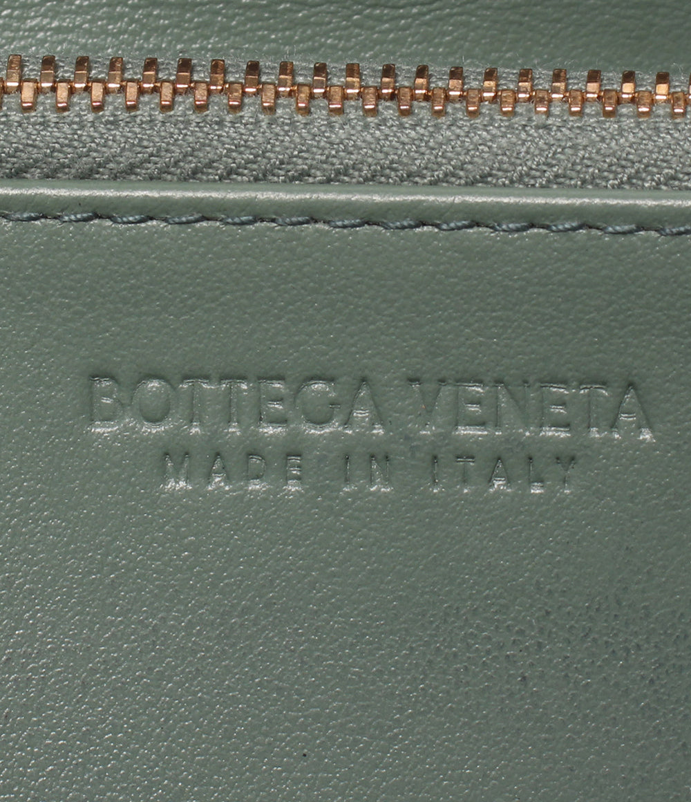 BOTTEGA VENETA ラウンドファスナー長財布 イントレチャート