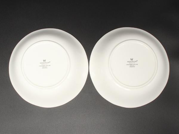 美品 WEDGWOOD サラダソーサー 皿 2点セット 18cm ストロベリー&バイン ウェッジウッド