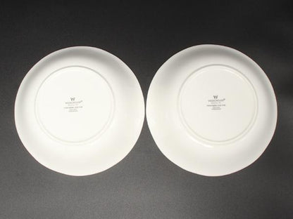 美品 WEDGWOOD サラダソーサー 皿 2点セット 18cm ストロベリー&バイン ウェッジウッド
