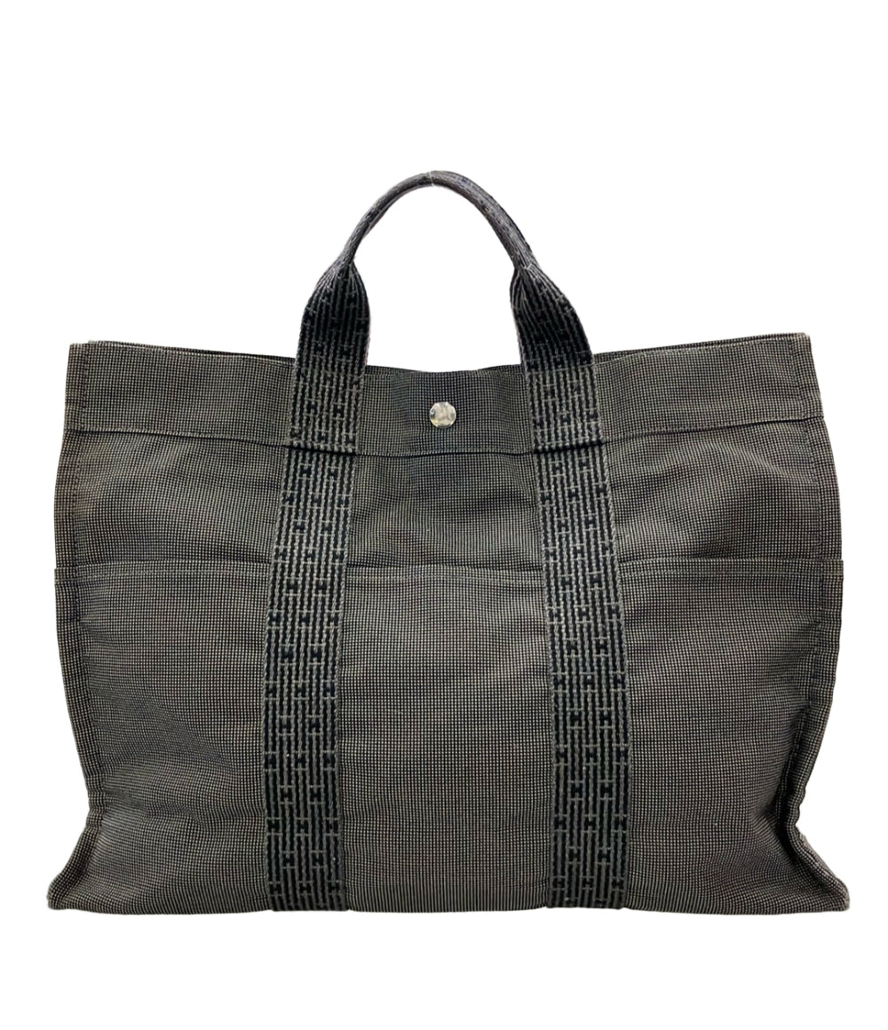 HERMES トートバッグ シルバー金具 エールライン MM レディース エルメス
