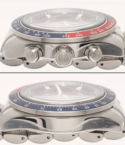 SEIKO 腕時計 プロスペックス スピードタイマー ソーラー ネイビー V192-0AH0 メンズ セイコー