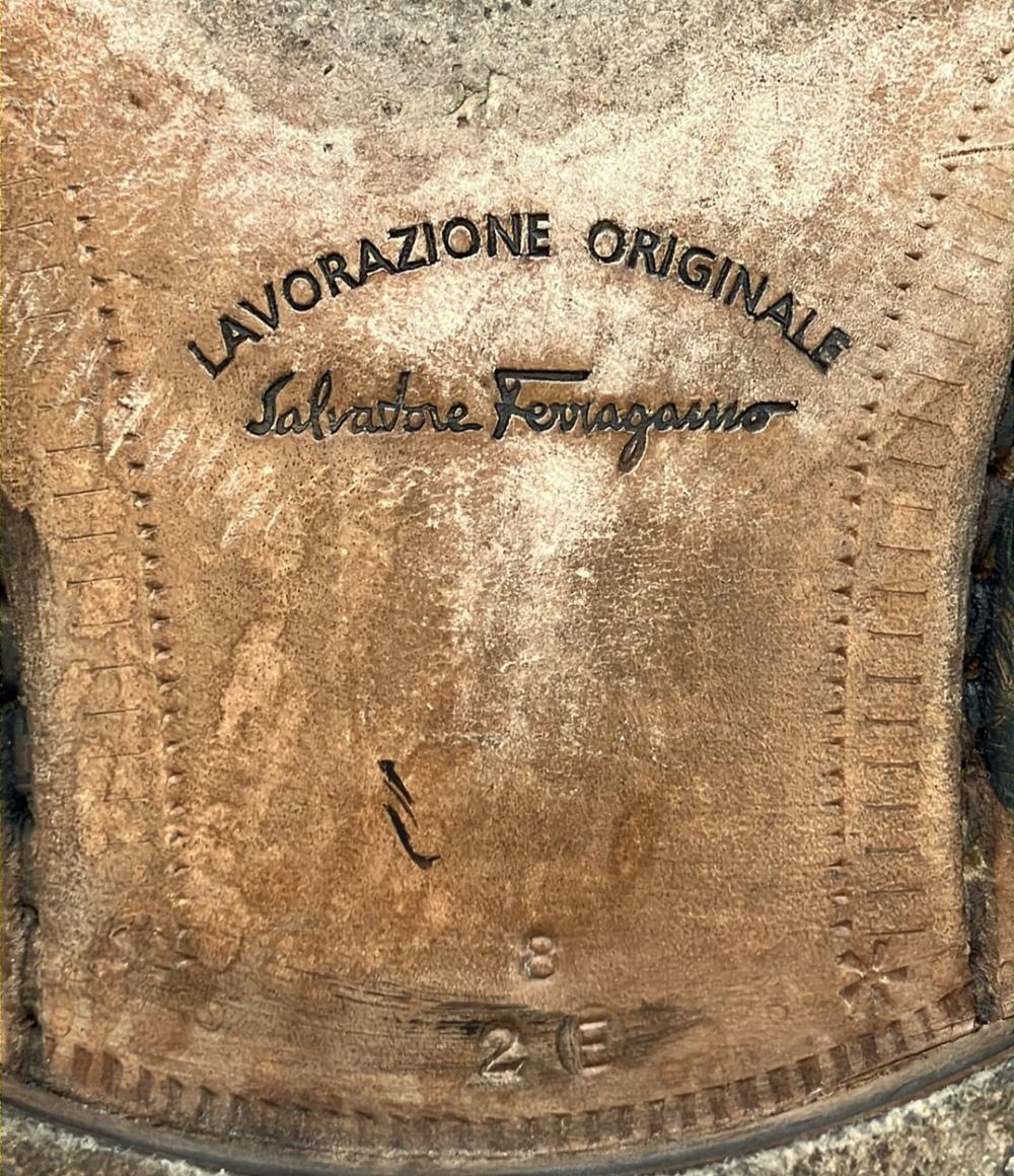Salvatore Ferragamo ビットローファー メンズ SIZE 8 (M
