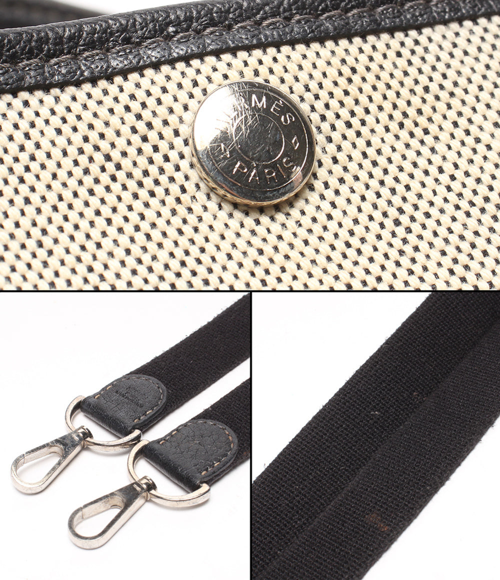 HERMES 2WAYハンドバッグ ショルダーバッグ 肩掛け 斜め掛け □H刻印 シルバー金具 ガーデンパーティTPM レディース エルメス