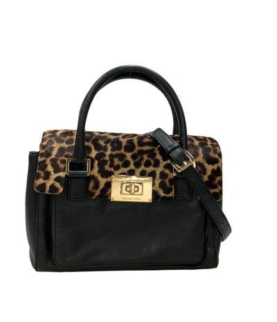 MICHAEL KORS 2WAY ハンドバッグ ショルダーバッグ 斜めがけ ヒョウ柄 レオパード柄 レディース マイケルコース