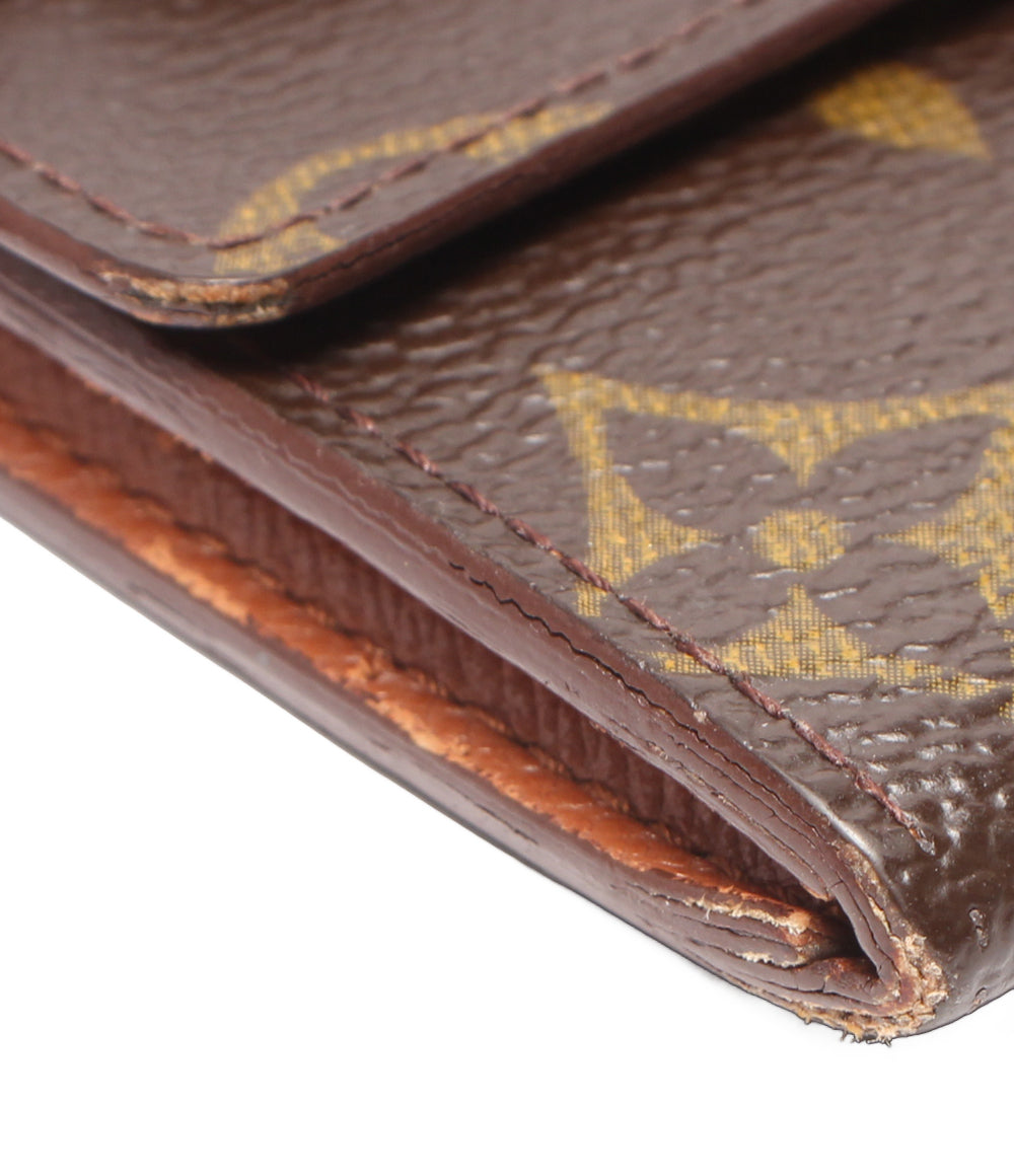 LOUIS VUITTON 長財布 ポルト 円 ３カルトクレディ モノグラム M61818 メンズ ルイ・ヴィトン