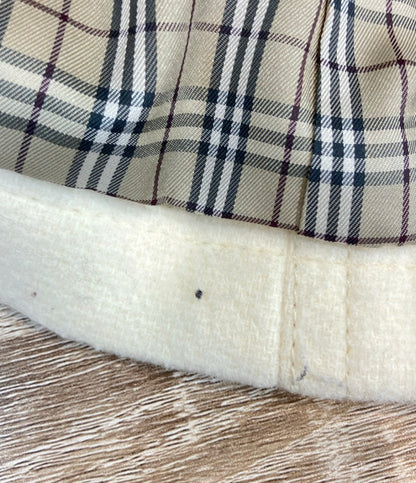 BURBERRY BLUE LABEL ピーコート ナポレオン ショート丈 ホワイト インポート E1F34-254-02 レディース SIZE 38 (M) バーバリーブルーレーベル
