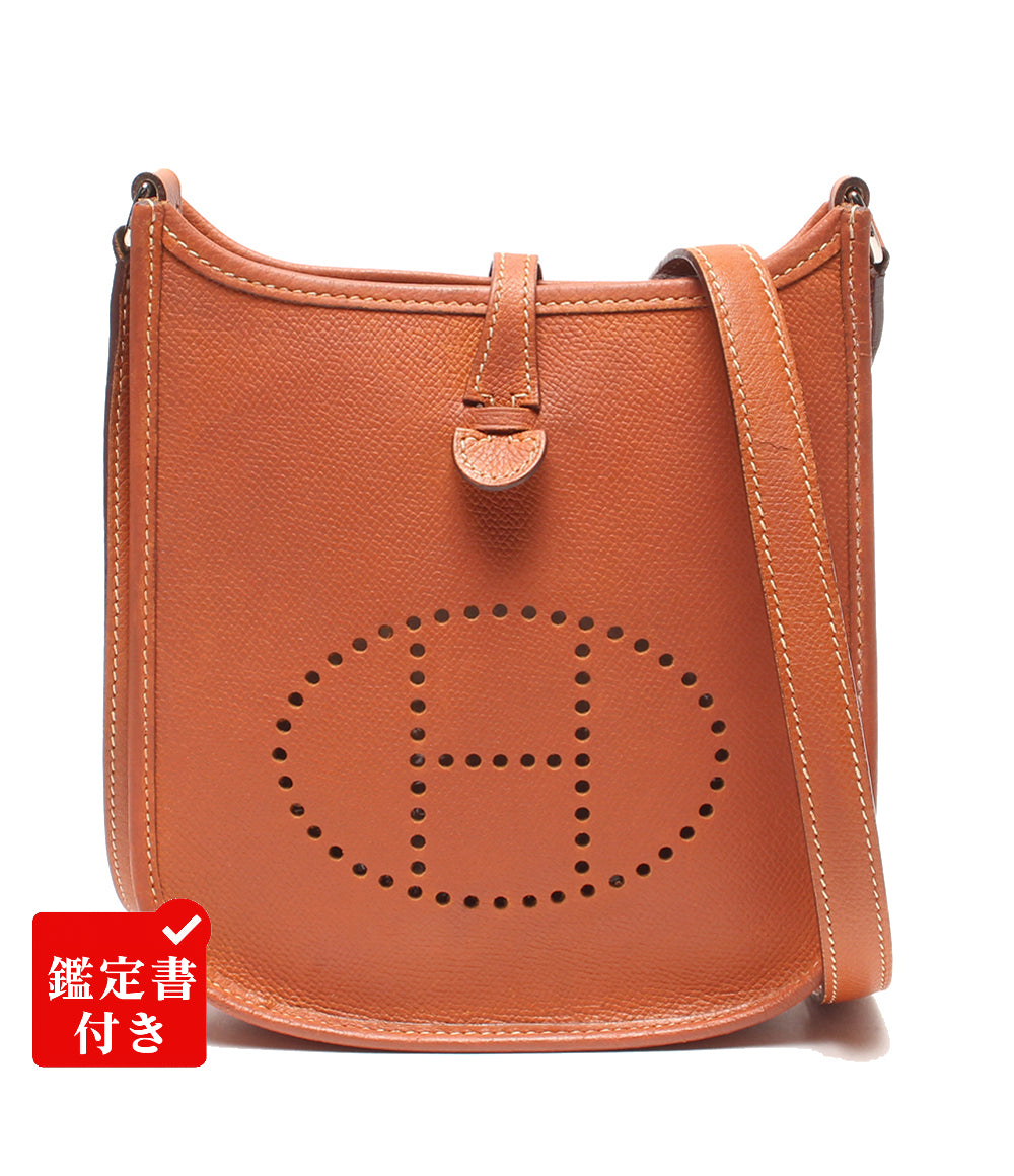 HERMES ショルダーバッグ 斜め掛け □H刻印 シルバー金具 エブリンTPM レディース エルメス
