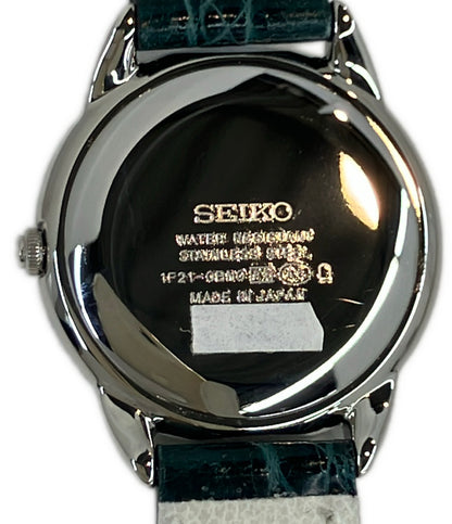 美品 SEIKO 腕時計 ノイエ クオーツ 1F21-0BN0 レディース セイコー