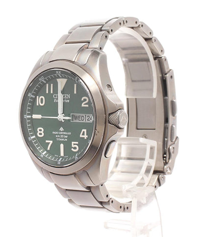 CITIZEN 腕時計 LAND プロマスター ソーラー グリーン H100-T011039 メンズ シチズン