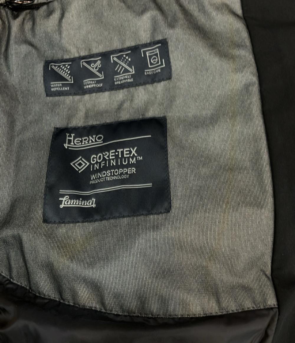 Herno ダウンジャケット スリムフィット ラミナー ゴアテックス インフィニアム PI108UL-11106-9300 メンズ SIZE 44 (S) ヘルノ