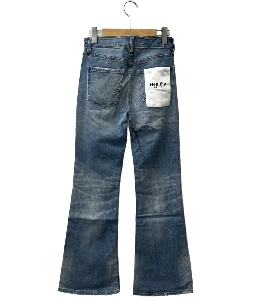 ヘルシーデニム デニムパンツ ウォッシュ加工 PLAGE別注FLARE LIGHTH/W レディース SIZE 23 (XS) healthy DENIM