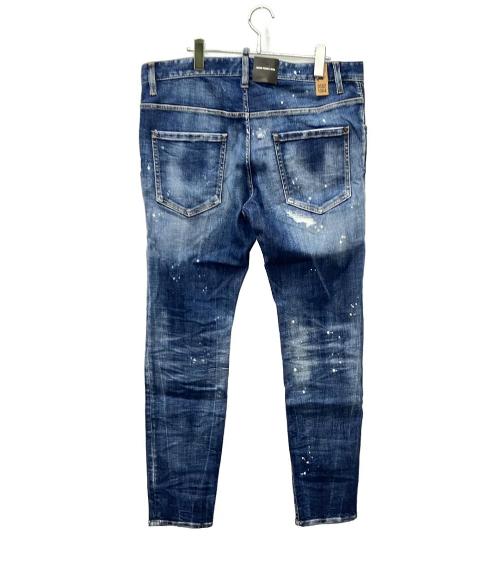 ALEXANDER WANG デニムパンツ ハイライズカーゴ 切り替え メンズ SIZE