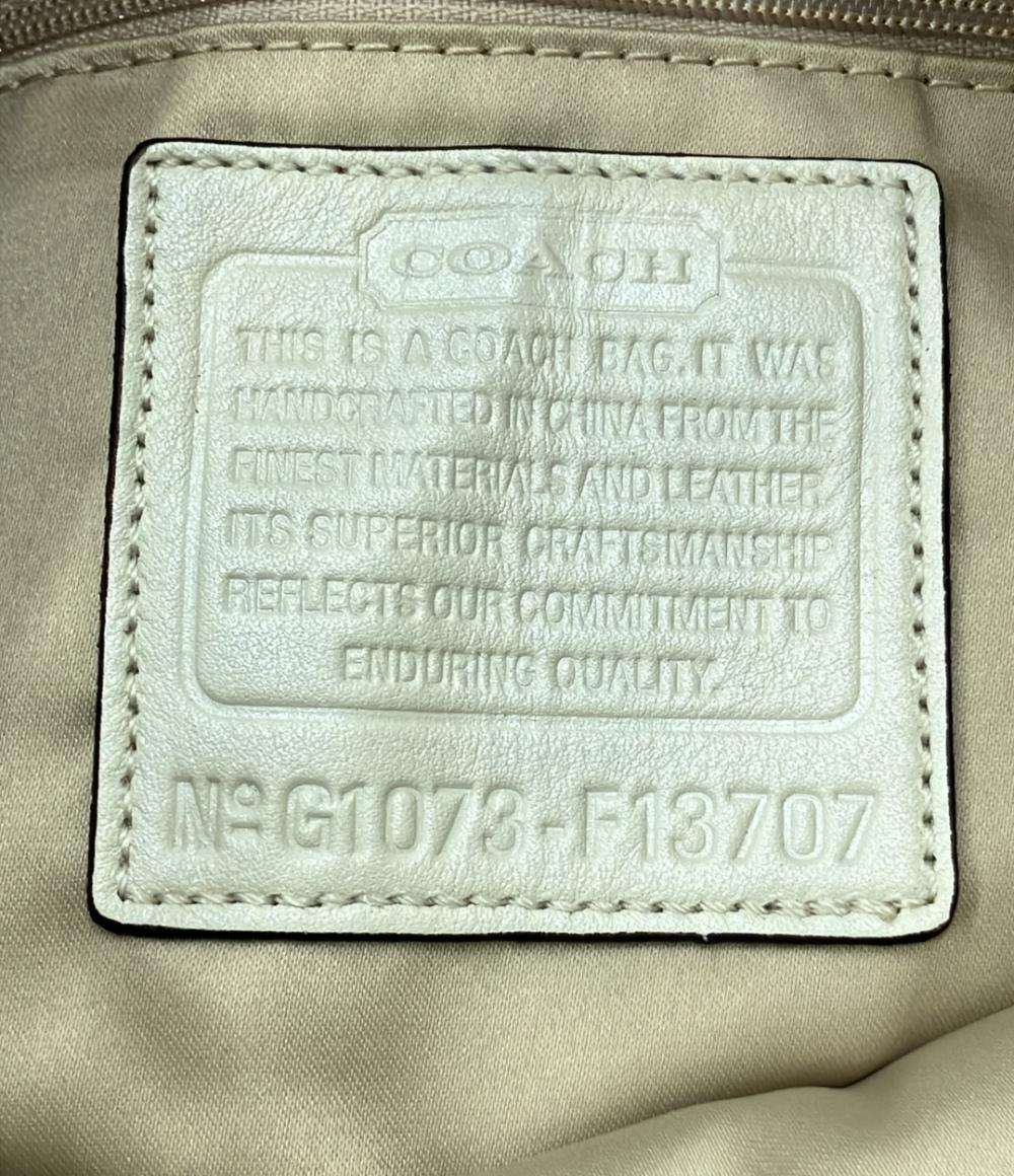 COACH 2WAYハンドバッグ ショルダーバッグ シグネチャー F13707 レディース コーチ