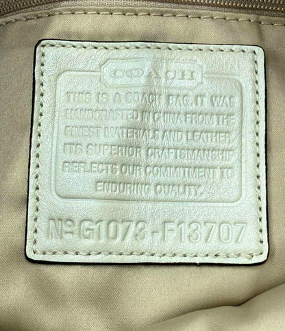COACH 2WAYハンドバッグ ショルダーバッグ シグネチャー F13707 レディース コーチ