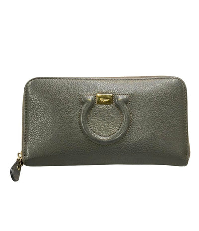 Salvatore Ferragamo ラウンドファスナー長財布 ガンチーニ 22C843 レディース サルヴァトーレフェラガモ