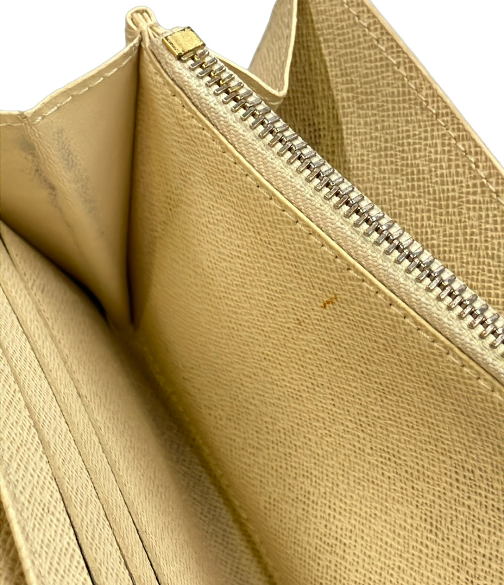 本物 VUITTON（ルイ・ヴィトン） LOUIS N61735 袋付き 長財布 サラ ポルトフォイユ ダミエアズール ルイヴィトン LOUIS LV VUITTON 小物