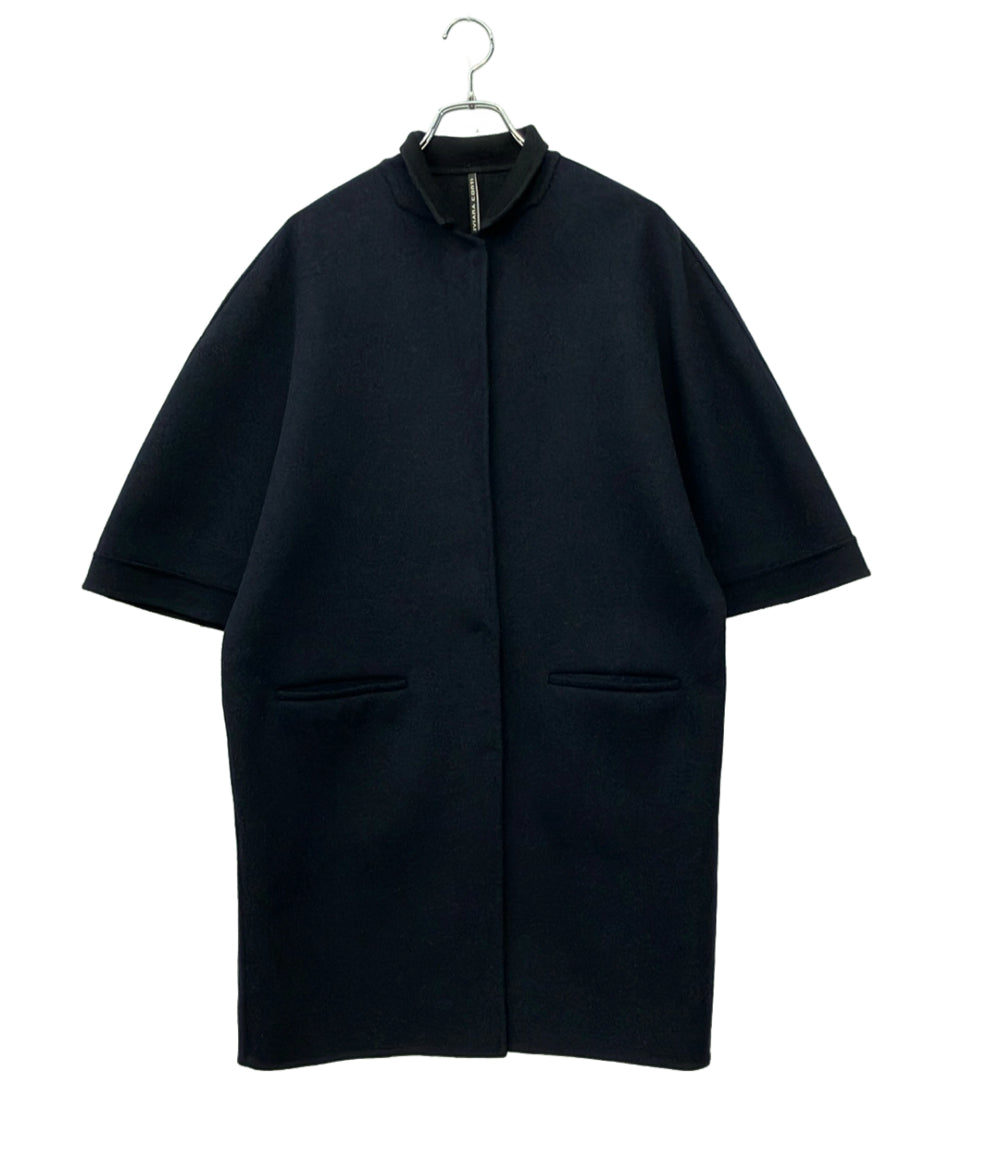 LIVIANA CONTI ショートスリーブ スタンドカラーコート レディース SIZE 42 (L) リビアナコンティ