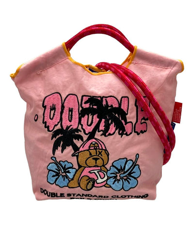 美品 ダブルスタンダードクロージング ボールアンドチェーン 2WAY ハンドバッグ ショルダーバッグ 斜め掛け レディース DOUBLE STANDARD CLOTHING