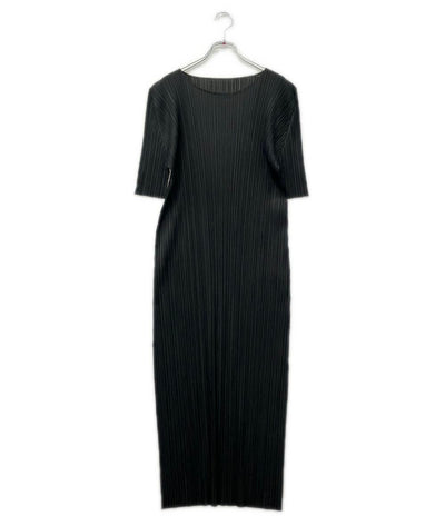 PLEATS PLEASE 半袖ワンピース レディース SIZE 5 プリーツプリーズ