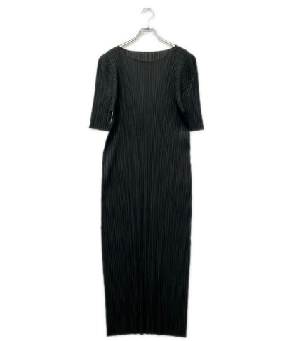 PLEATS PLEASE 半袖ワンピース レディース SIZE 5 プリーツプリーズ