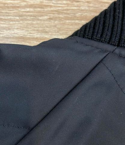 Miu Miu ブルゾン キルティング ショート MA-1ジャケット リブニット ML282 レディース SIZE 36 (XS) ミュウ ミュウ