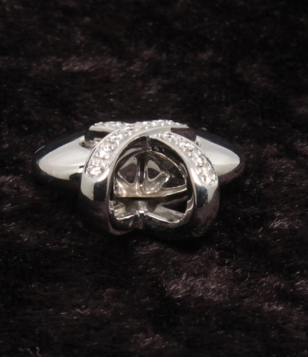 Chaumet ペンダントトップ K18  ダイヤ ハートモチーフ リアン レディース ショーメ