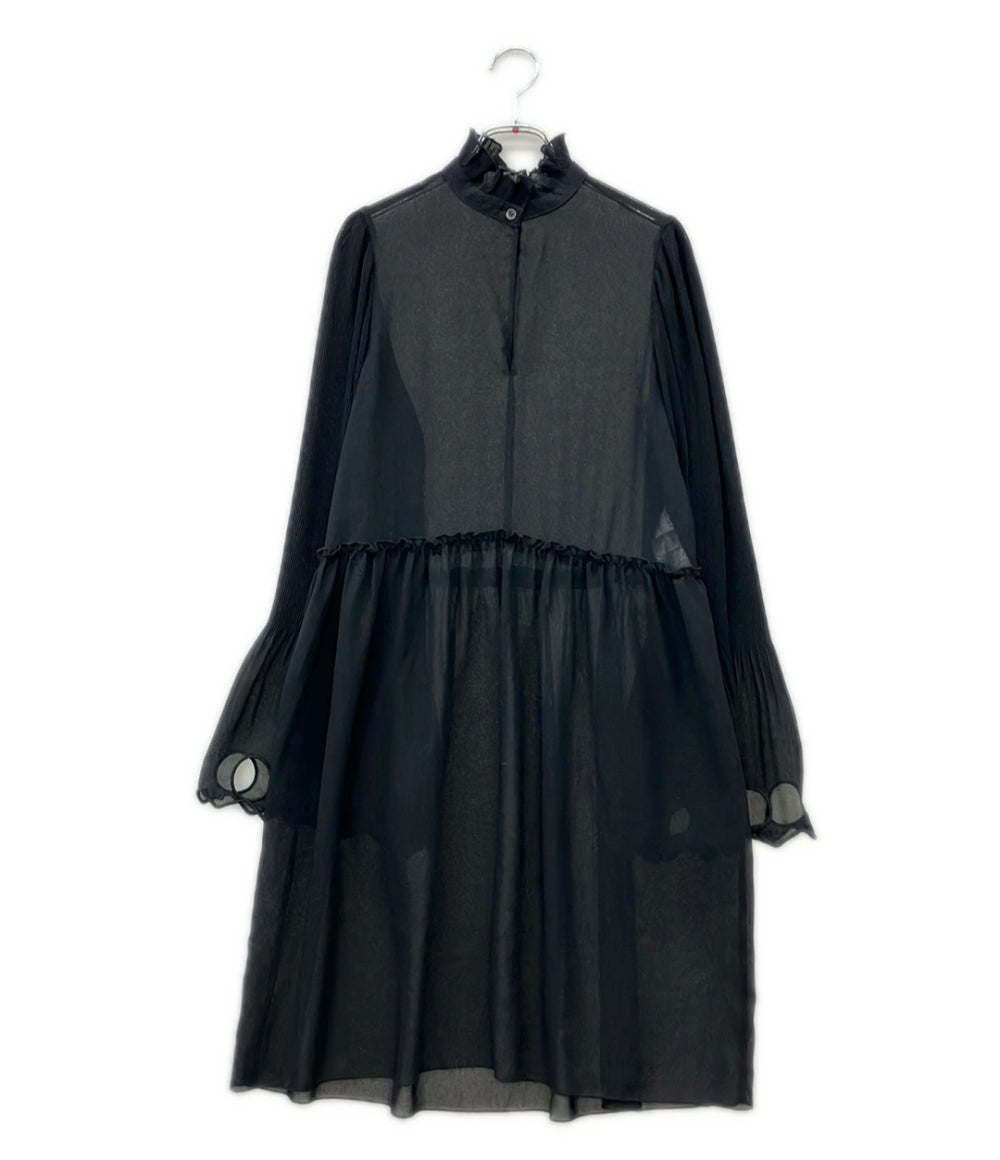 SEE BY CHLOE 長袖 シアーワンピース CHS19ARO17024 レディース SIZE 36 シーバイクロエ