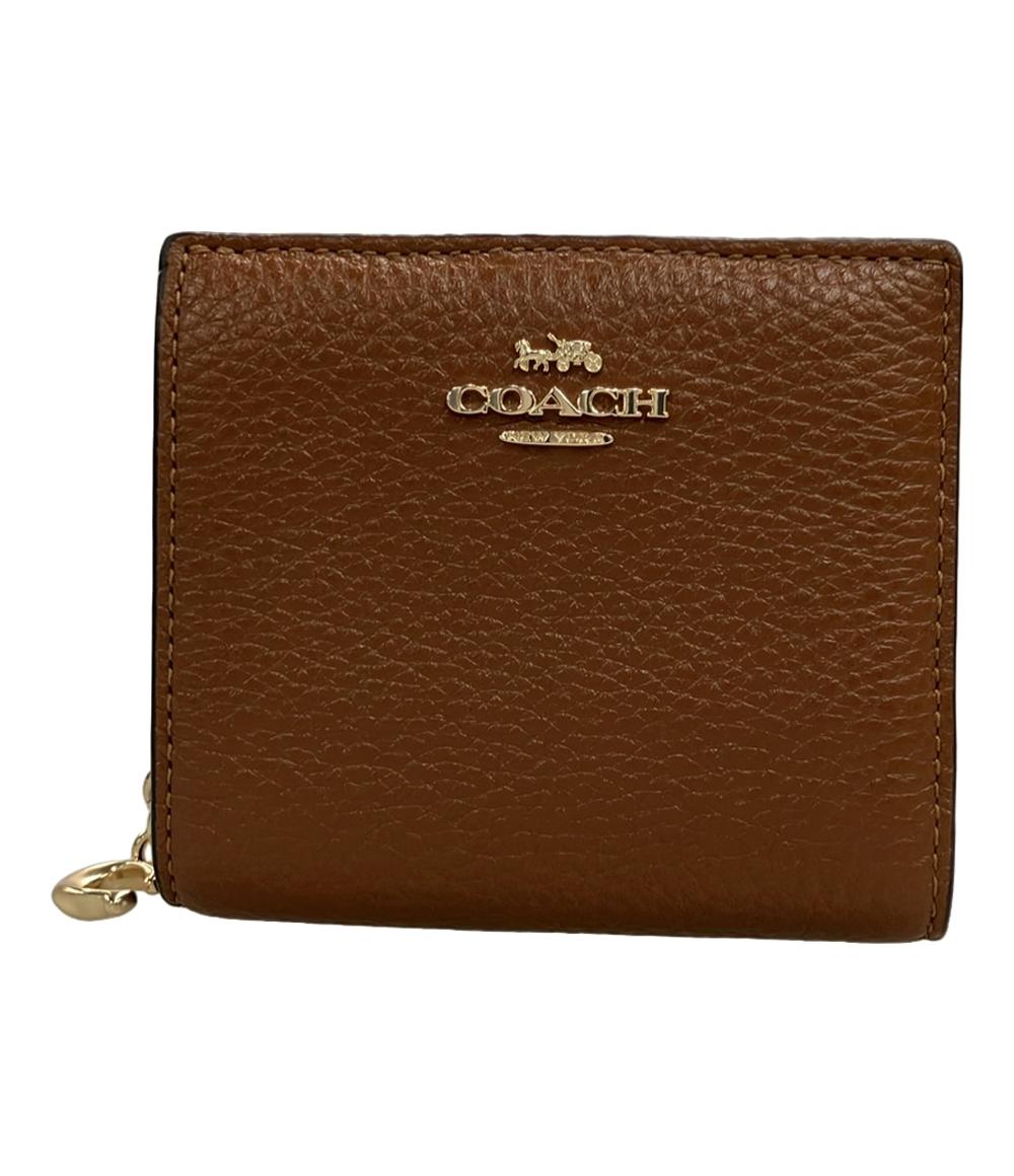 美品 コーチ 二つ折り財布 C2862 レディース COACH